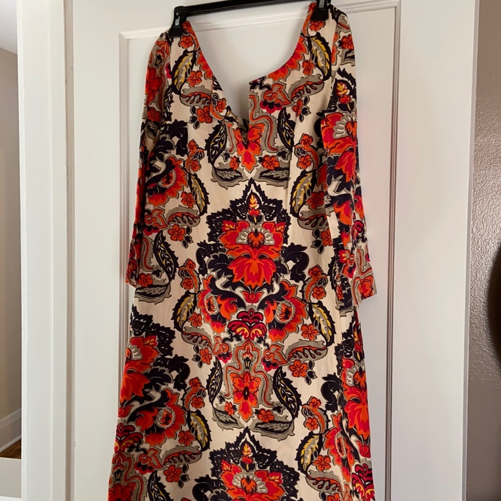 Long sleeve mini dress